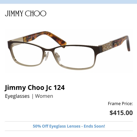 Jimmy Choo Jc 124 Eyeglasses